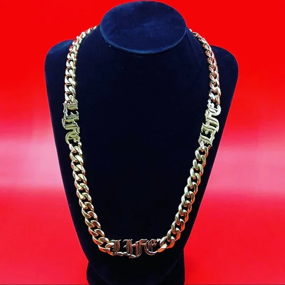 Men’ Custom cuban link necklace - Picture 2 of 4